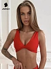 Лиф для купальника спортивный топ Мари-2 красный